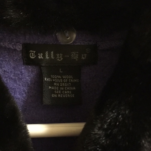 Tally-Ho faux fur trimmed vest - Picture 3 of 7